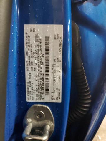 1FMCU0F66LUB41368 - 2020 FORD ESCAPE S BLUE photo 12