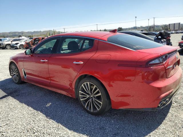 KNAE15LA3K6049310 - 2019 KIA STINGER RED photo 2