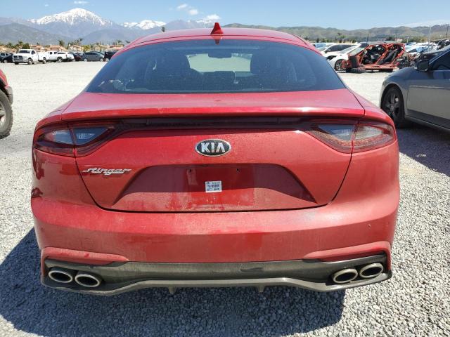 KNAE15LA3K6049310 - 2019 KIA STINGER RED photo 6