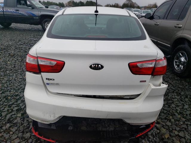 KNADM4A34H6016133 - 2017 KIA RIO LX WHITE photo 6