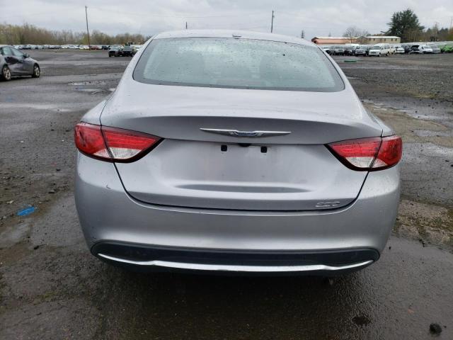 1C3CCCABXFN747725 - 2015 CHRYSLER 200 LIMITED SILVER photo 6