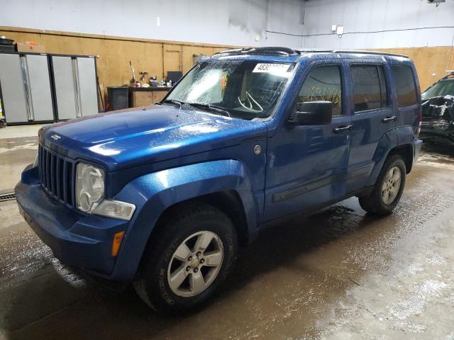 1J4PN2GK8AW115439 - 2010 JEEP LIBERTY SPORT BLUE photo 1