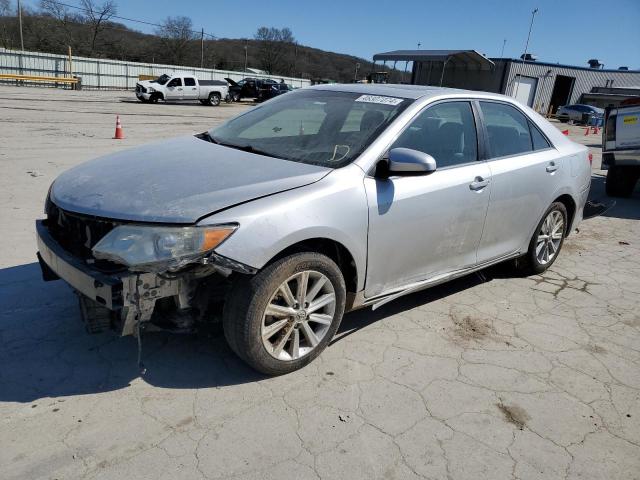 4T1BF1FK3CU635437 - 2012 TOYOTA CAMRY BASE SILVER photo 1
