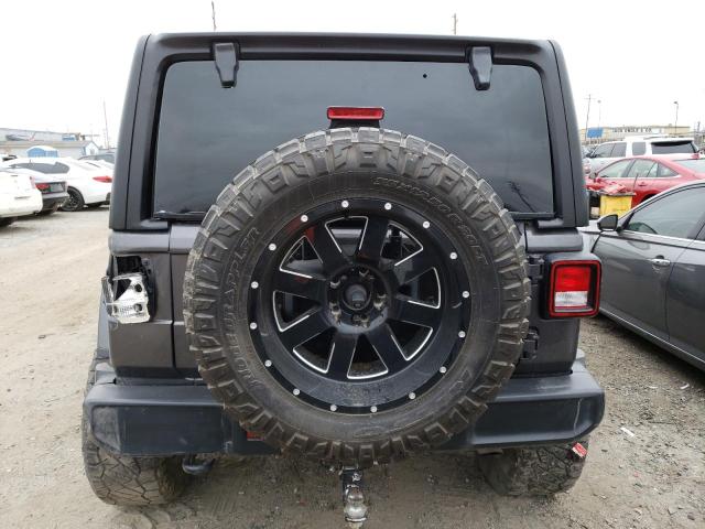 1C4HJXEN0KW514878 - 2019 JEEP WRANGLER U SAHARA CHARCOAL photo 6