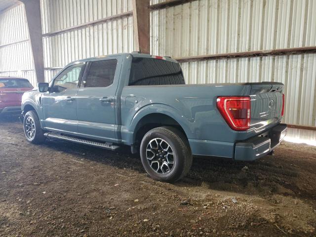 1FTEW1CP6PKE81437 - 2023 FORD F150 SUPERCREW BLUE photo 2