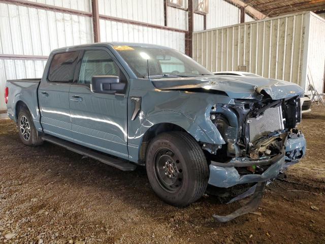 1FTEW1CP6PKE81437 - 2023 FORD F150 SUPERCREW BLUE photo 4