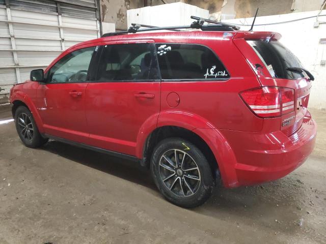 3C4PDCABXJT496448 - 2018 DODGE JOURNEY SE RED photo 2