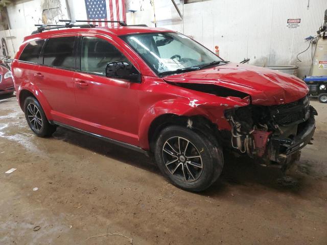 3C4PDCABXJT496448 - 2018 DODGE JOURNEY SE RED photo 4