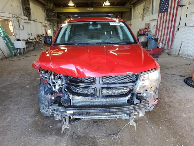 3C4PDCABXJT496448 - 2018 DODGE JOURNEY SE RED photo 5