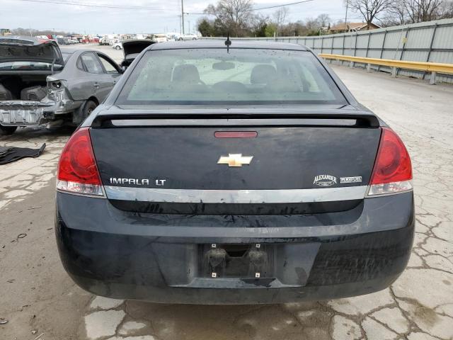 2G1WT58K589174306 - 2008 CHEVROLET IMPALA LT BLACK photo 6