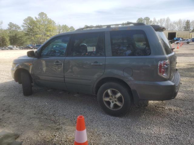 5FNYF28797B013338 - 2007 HONDA PILOT EXL GRAY photo 2