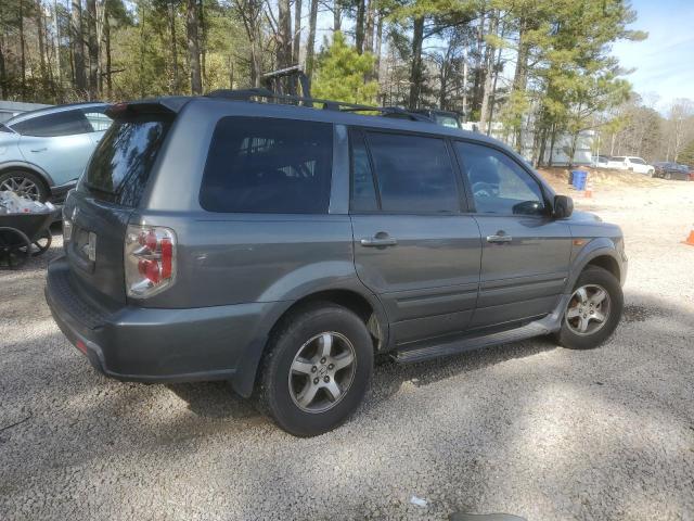 5FNYF28797B013338 - 2007 HONDA PILOT EXL GRAY photo 3