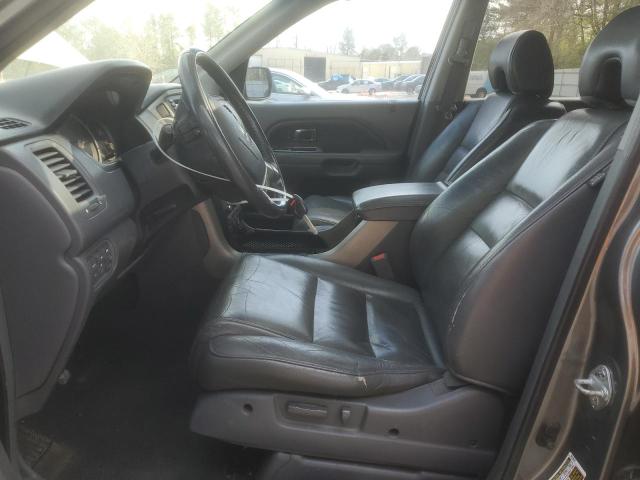 5FNYF28797B013338 - 2007 HONDA PILOT EXL GRAY photo 7