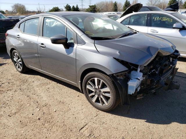 3N1CN8EV6ML907011 - 2021 NISSAN VERSA SV GRAY photo 4