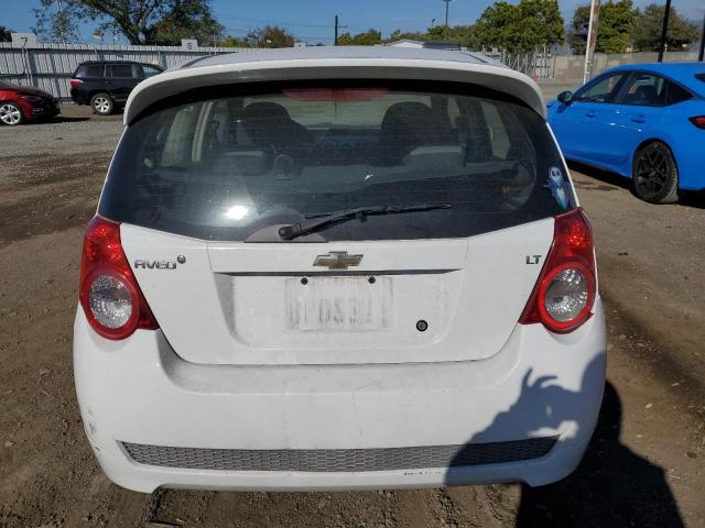 KL1TG6DE7BB204813 - 2011 CHEVROLET AVEO LT WHITE photo 6