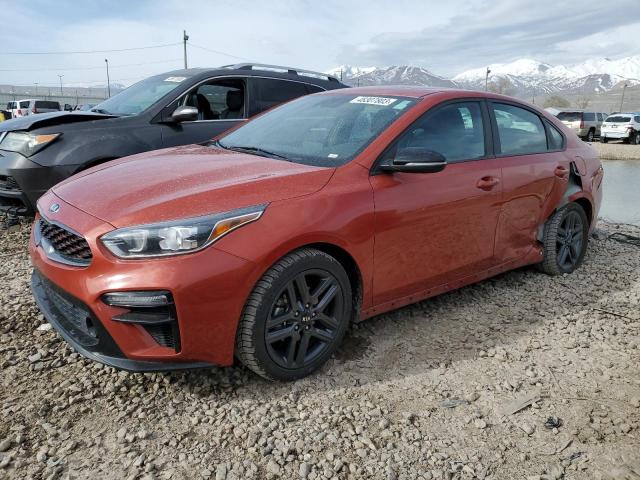 3KPF34AD1LE261580 - 2020 KIA FORTE GT LINE ORANGE photo 1