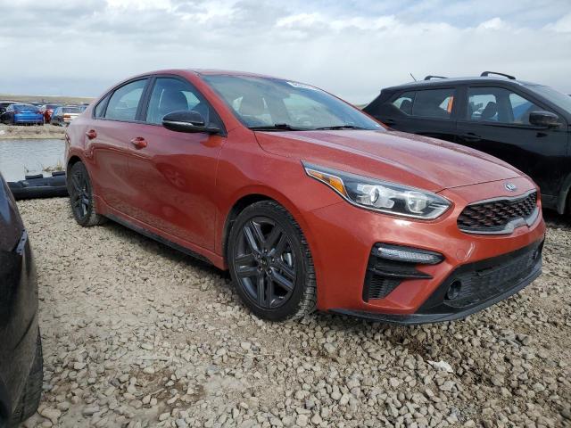 3KPF34AD1LE261580 - 2020 KIA FORTE GT LINE ORANGE photo 4