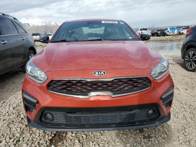 3KPF34AD1LE261580 - 2020 KIA FORTE GT LINE ORANGE photo 5