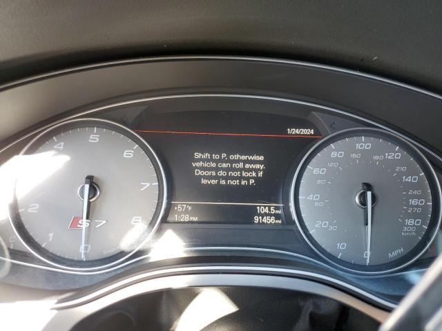 WAU32BFC1DN142819 - 2013 AUDI S7 PRESTIGE SILVER photo 9