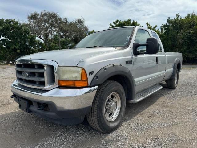 1FTNX20L21ED46174 - 2001 FORD F250 SUPER DUTY SILVER photo 2