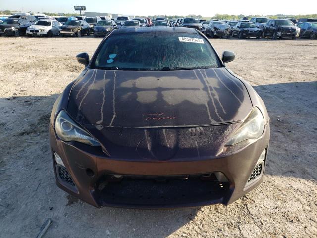 JF1ZNAA10D2727421 - 2013 TOYOTA SCION FR-S MAROON photo 5