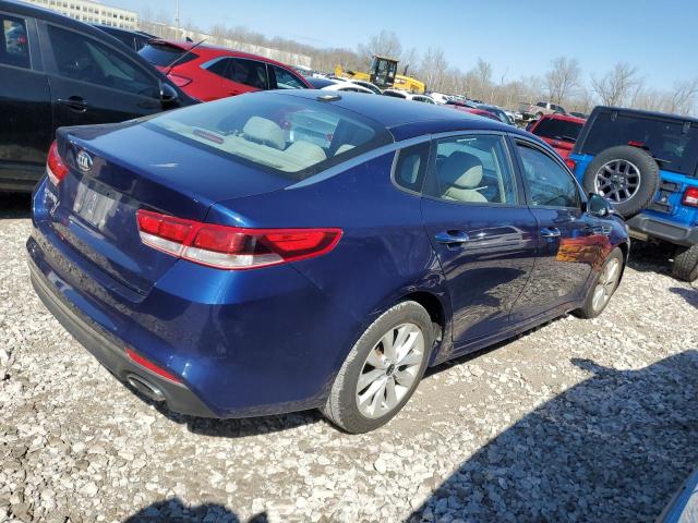 5XXGT4L32GG074807 - 2016 KIA OPTIMA LX BLUE photo 3