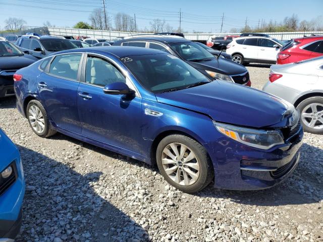 5XXGT4L32GG074807 - 2016 KIA OPTIMA LX BLUE photo 4