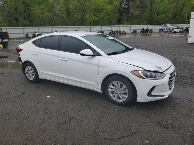 5NPD74LF6HH074784 - 2017 HYUNDAI ELANTRA SE WHITE photo 4