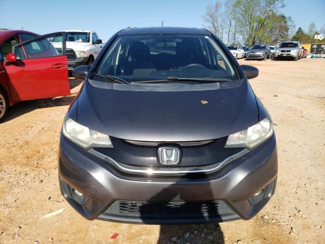 JHMGK5H73GX039625 - 2016 HONDA FIT EX GRAY photo 5