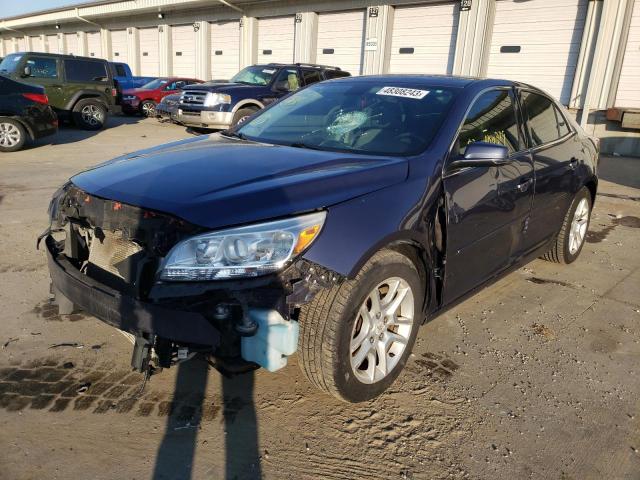 1G11C5SLXEF236068 - 2014 CHEVROLET MALIBU 1LT BLUE photo 1