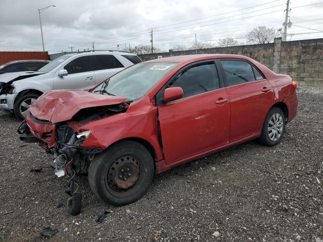 2T1BU4EE8DC940096 - 2013 TOYOTA COROLLA BASE RED photo 1