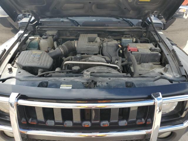 5GTEN13E198142854 - 2009 HUMMER H3 BLACK photo 11