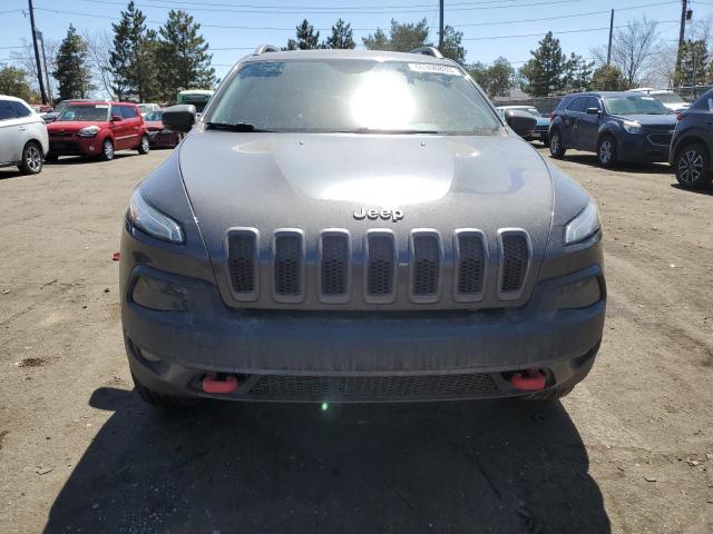 1C4PJMBS1HW582331 - 2017 JEEP CHEROKEE TRAILHAWK GRAY photo 5