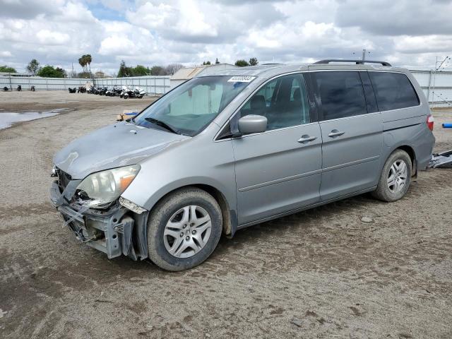 5FNRL38707B139817 - 2007 HONDA ODYSSEY EXL SILVER photo 1