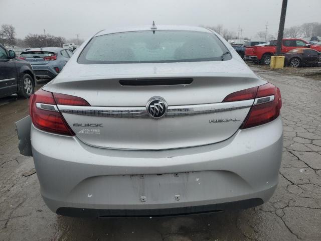 2G4GV5EK5E9301105 - 2014 BUICK REGAL SILVER photo 6