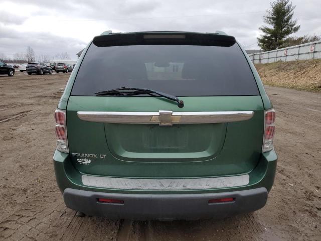 2CNDL63F856090004 - 2005 CHEVROLET EQUINOX LT GREEN photo 6