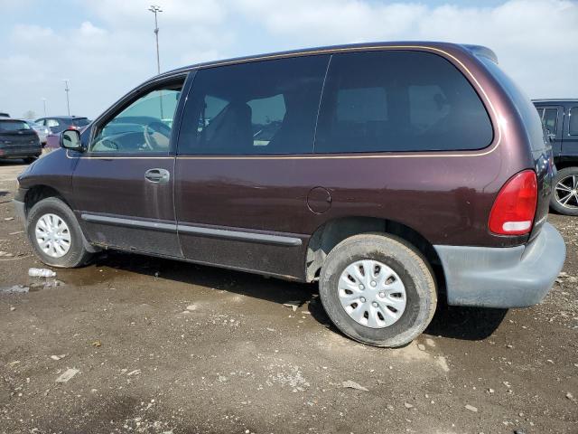 2P4FP2535TR650615 - 1996 PLYMOUTH VOYAGER MAROON photo 2