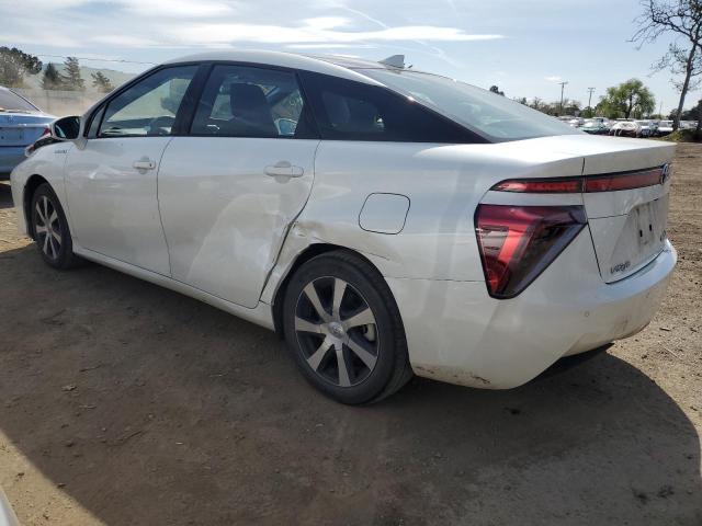 JTDBVRBDXKA007260 - 2019 TOYOTA MIRAI WHITE photo 2