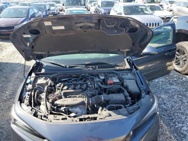 JHMFE1F72NX007969 - 2022 HONDA CIVIC EX GRAY photo 11