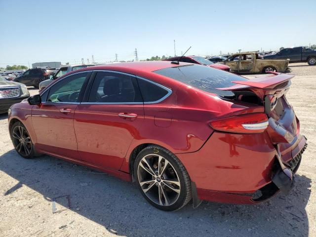 3FA6P0K93HR186572 - 2017 FORD FUSION TITANIUM RED photo 2