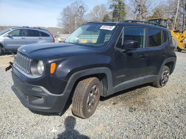 ZACCJBBH9FPC33516 - 2015 JEEP RENEGADE LATITUDE BLACK photo 1