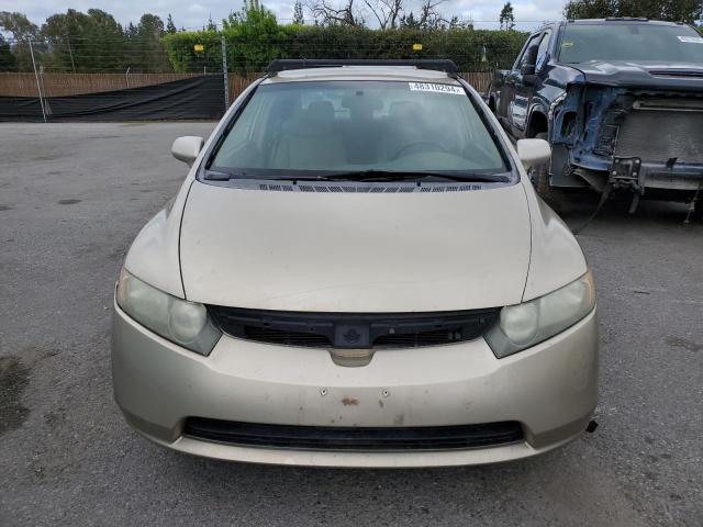 1HGFA16518L068058 - 2008 HONDA CIVIC LX TAN photo 5