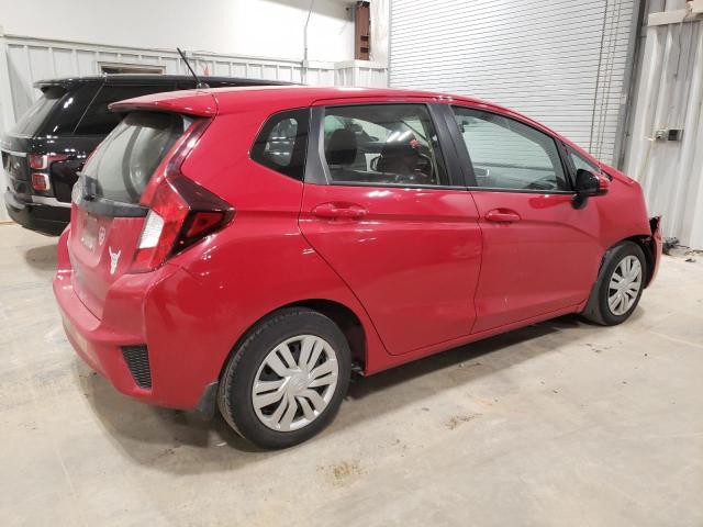 JHMGK5H51GX045177 - 2016 HONDA FIT LX RED photo 3