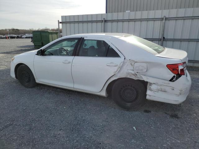 4T1BF1FK5EU353416 - 2014 TOYOTA CAMRY L WHITE photo 2