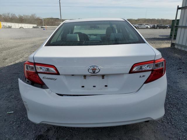 4T1BF1FK5EU353416 - 2014 TOYOTA CAMRY L WHITE photo 6