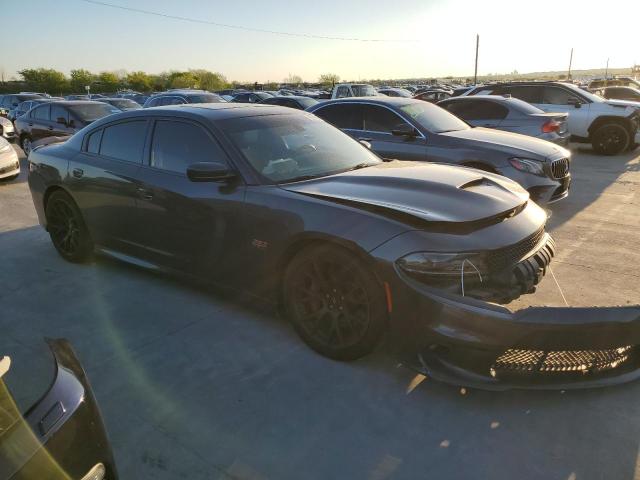 2C3CDXGJ9JH126254 - 2018 DODGE CHARGER R/T 392 GRAY photo 4