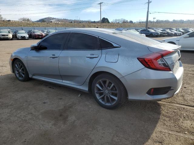 19XFC1F39KE013137 - 2019 HONDA CIVIC EX SILVER photo 2