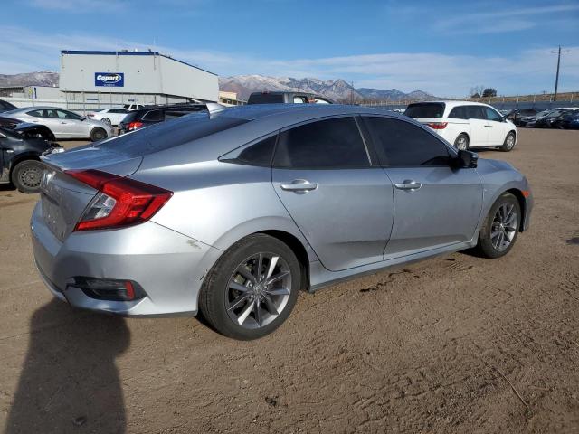 19XFC1F39KE013137 - 2019 HONDA CIVIC EX SILVER photo 3