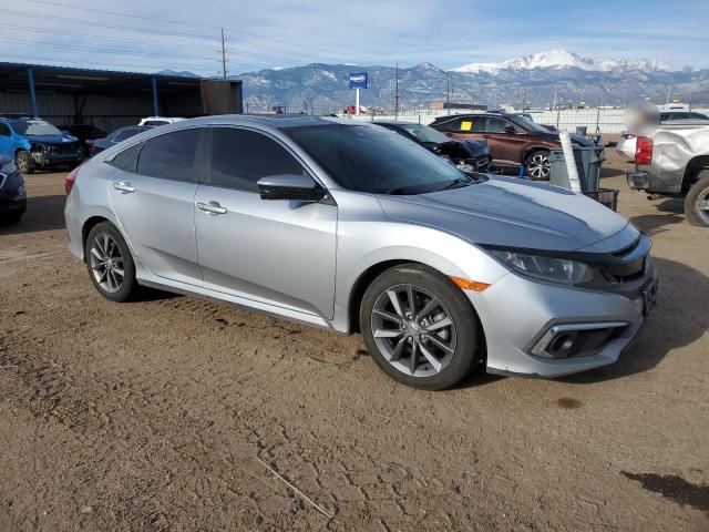 19XFC1F39KE013137 - 2019 HONDA CIVIC EX SILVER photo 4