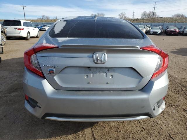 19XFC1F39KE013137 - 2019 HONDA CIVIC EX SILVER photo 6